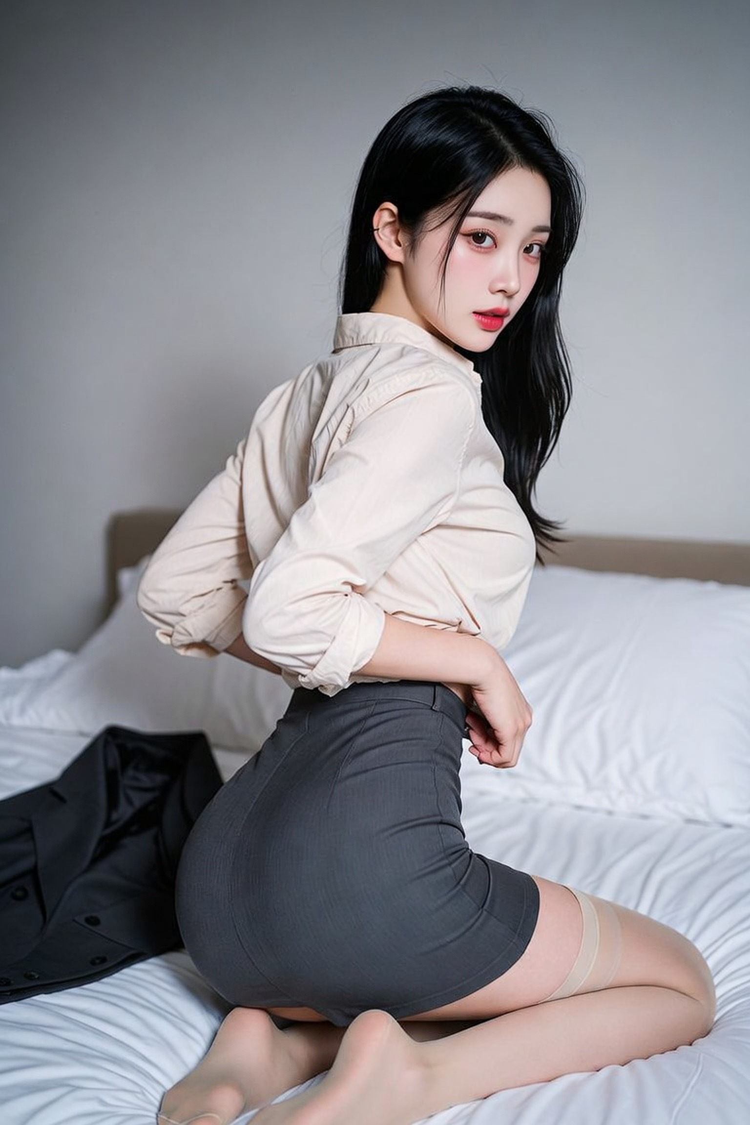 [人像寫真 · 電影光影] Vertical 9:16, Korean Instagram-style fe…