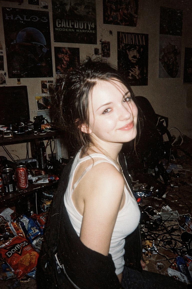 room is filled with 2008-era nostalgic