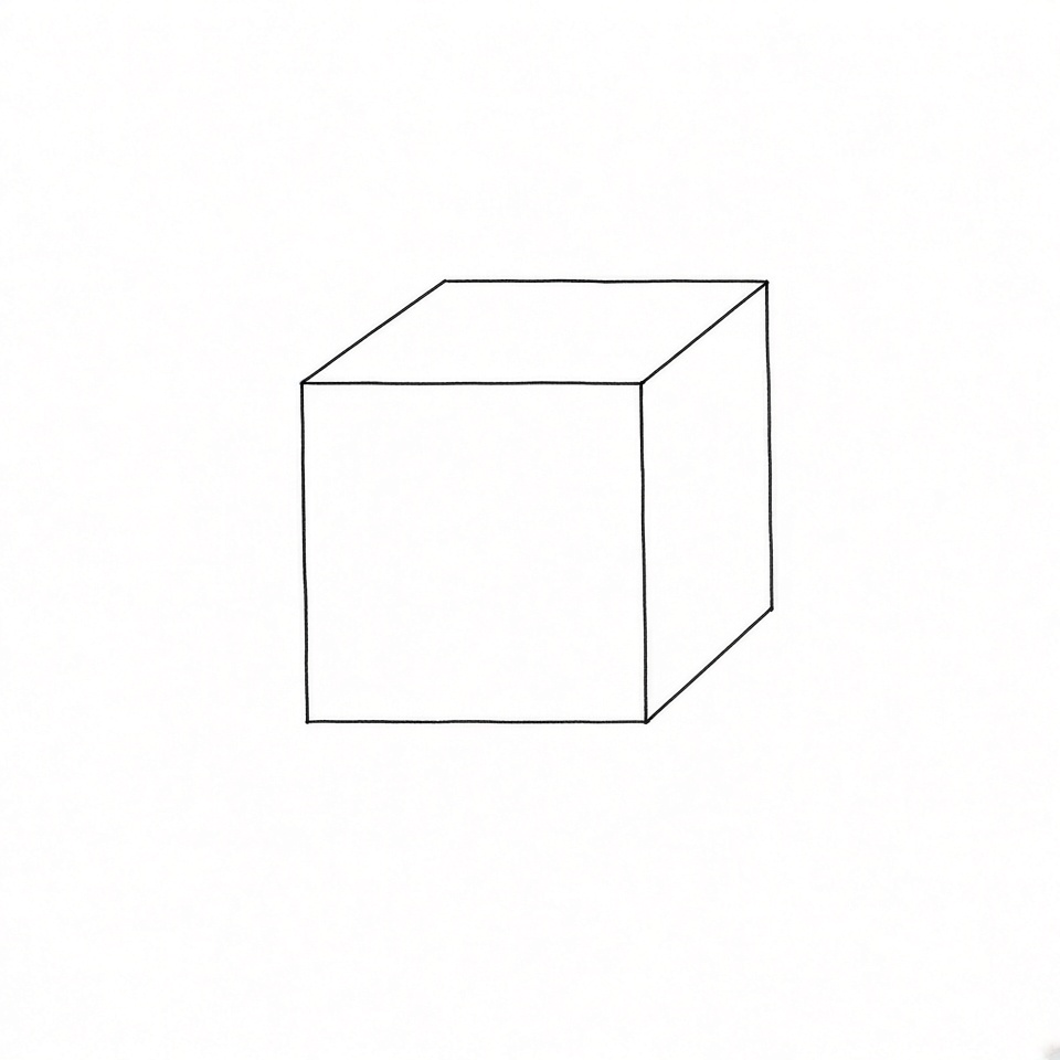 a tiny test sketch of a cube