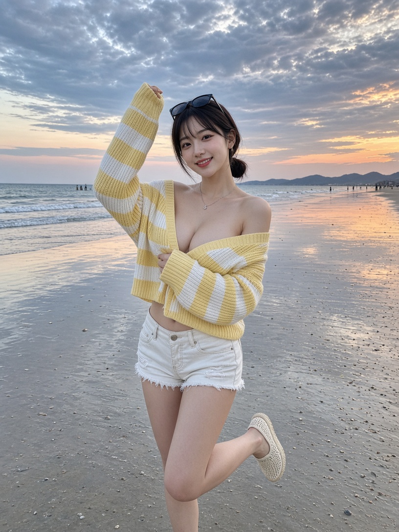 Vertical portrait full-body smartphone s…