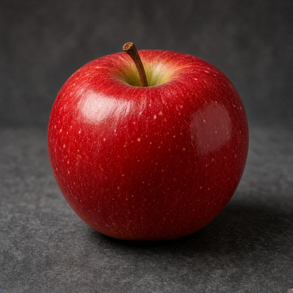 red apple