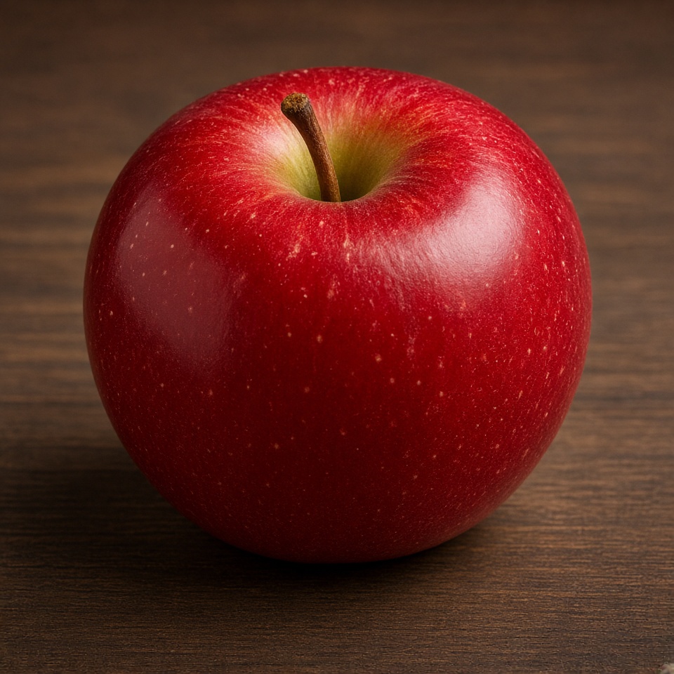 red apple