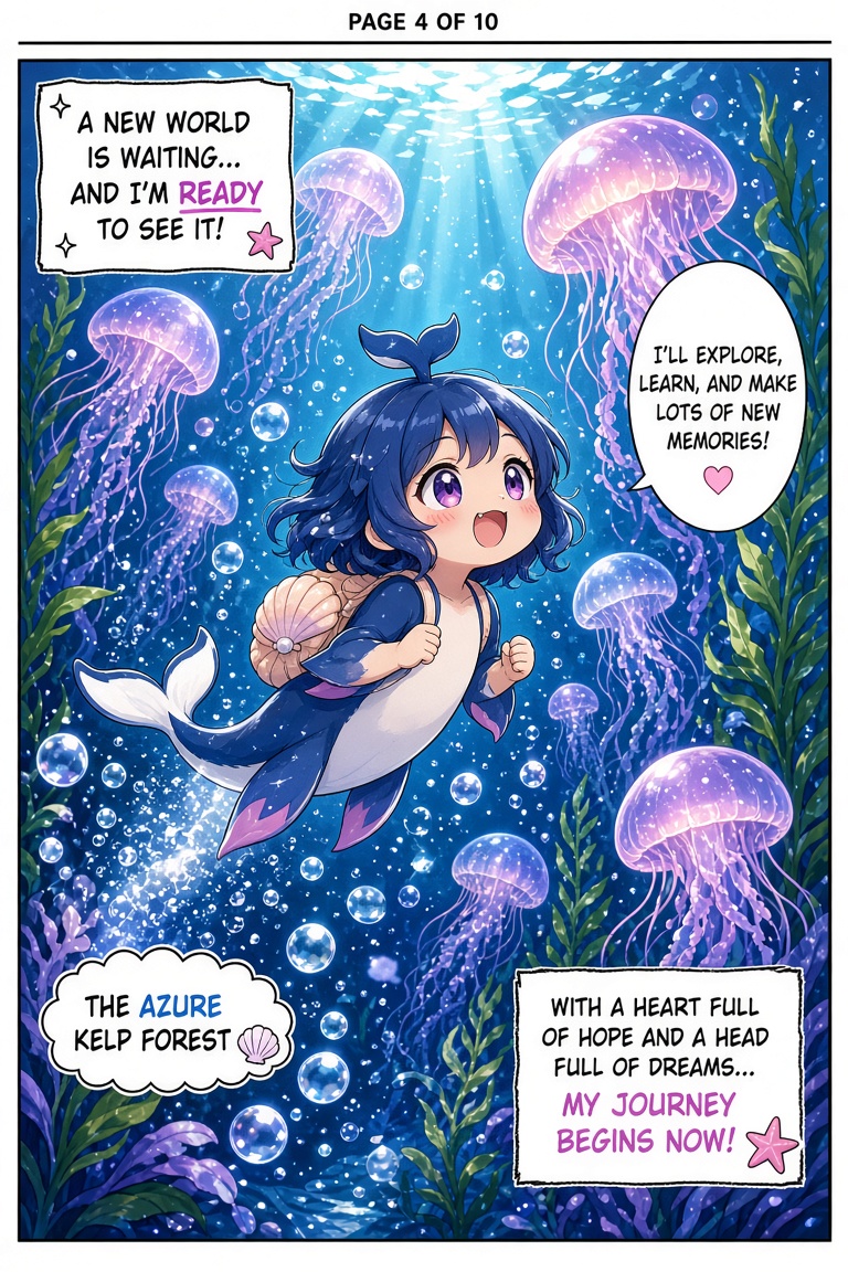 Manga page 4 of 10, story page. Same chi…