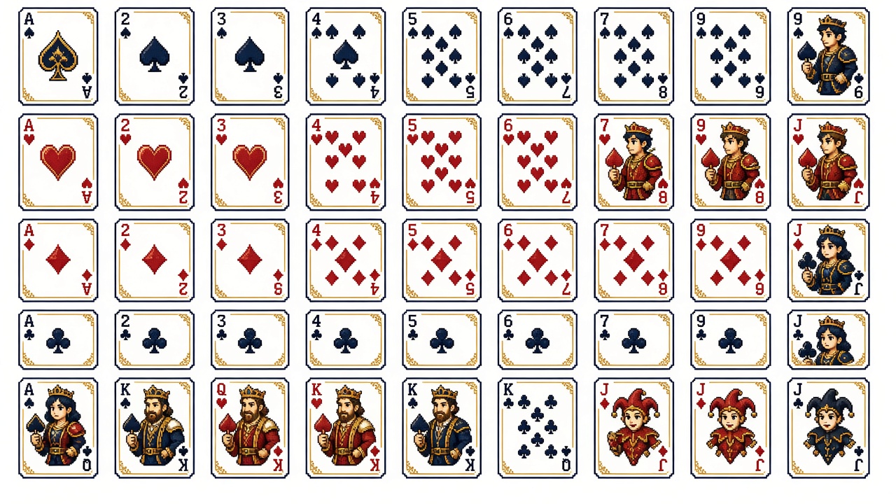 pixel art asset sheet of a complete 54-c…