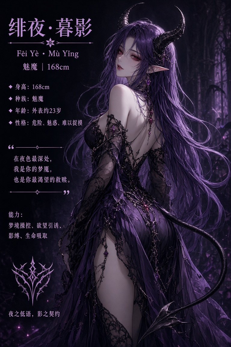A beautiful 168cm tall succubus girl nam…