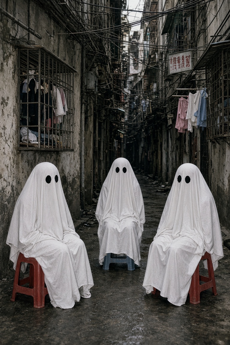 A surreal Chinese dreamcore fashion edit…