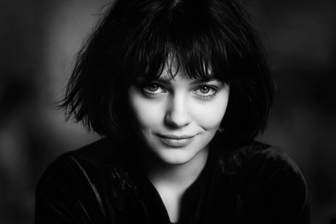 Breathtaking cinematic black and white c…