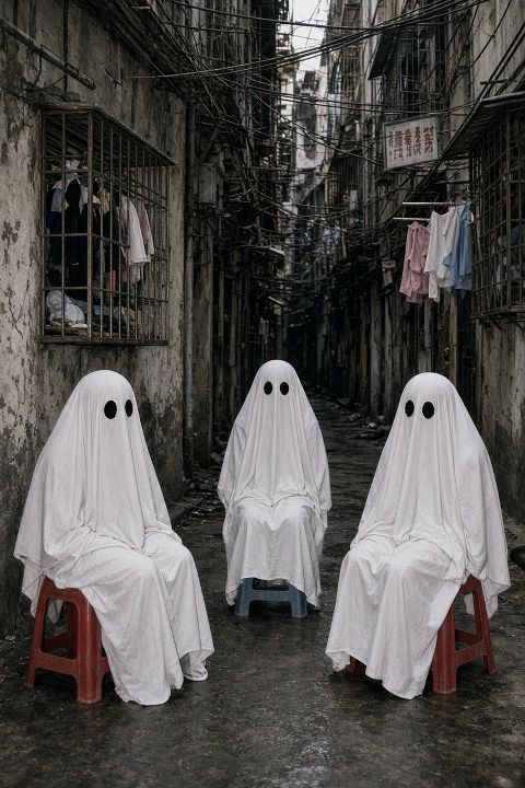 A surreal Chinese dreamcore fashion edit…
